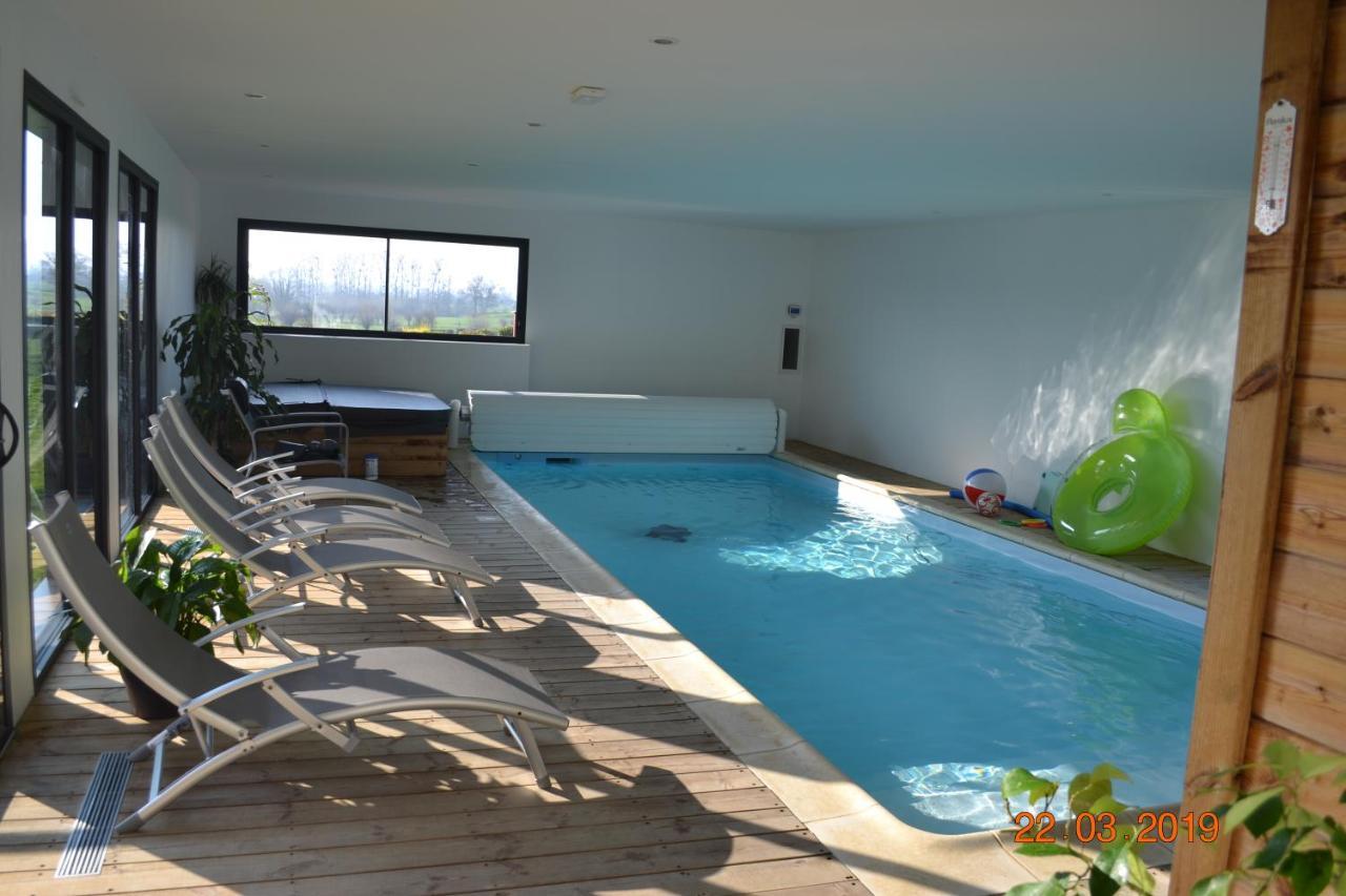 Piscine Interieure Privee Chauffee Toute L Annee St Martin Villa Saint-Martin-l'Hortier ภายนอก รูปภาพ